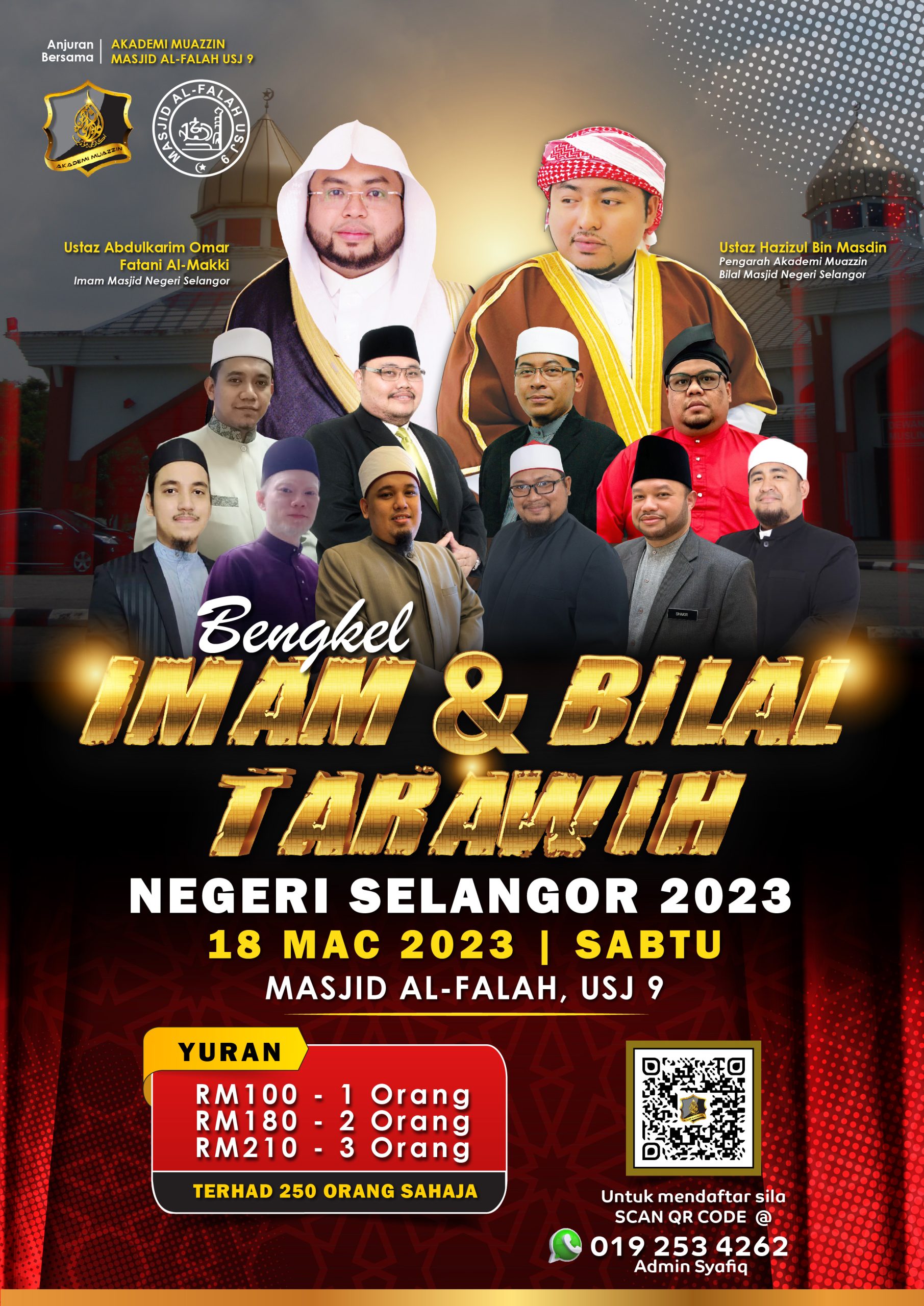 Imam dan Bilal Terawih Selangor