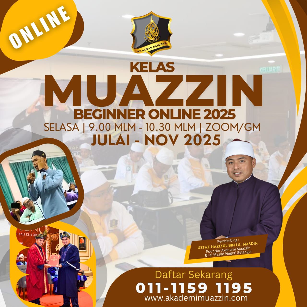 Muazzin Beginner Online