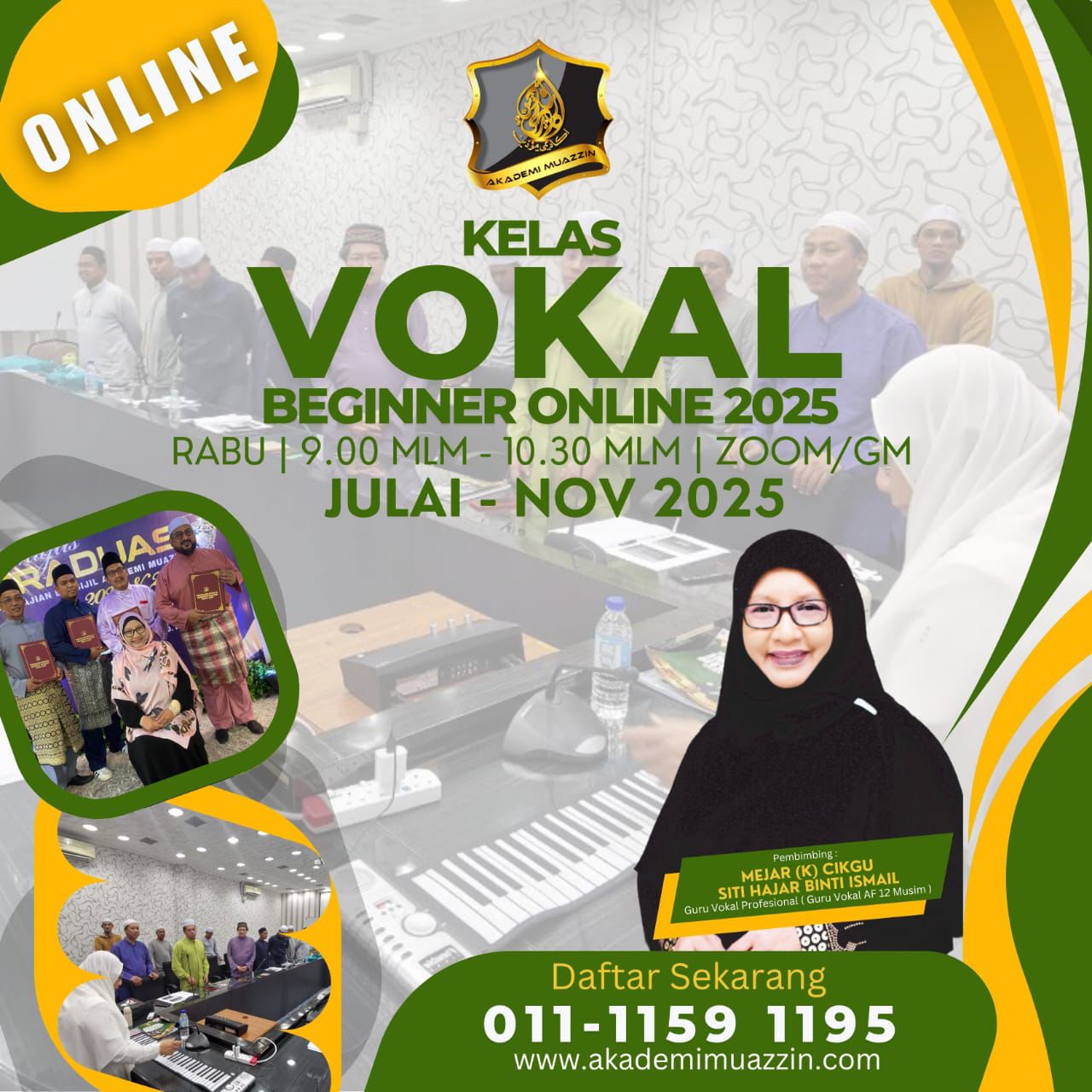 Vokal Beginner Online
